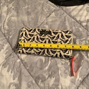 Kate Spade wallet with bird print